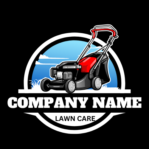 DIY Lawncare Logo Template | Customizable Branding for Lawncare, Landscaping