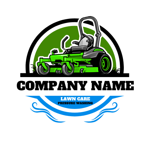 DIY Lawncare Logo Template | Customizable Branding for Lawncare, Landscaping