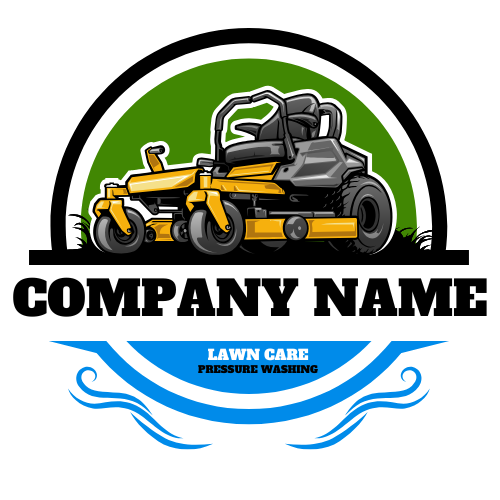 DIY Lawncare Logo Template | Customizable Branding for Lawncare, Landscaping