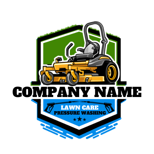 DIY Lawncare Logo Template | Customizable Branding for Lawncare, Landscaping