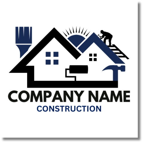 DIY Handyman Logo Template | Customizable Branding Design for Home Repair Services
